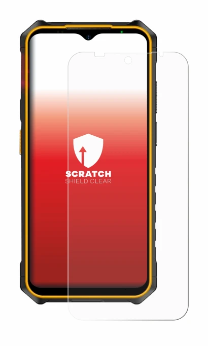 Abbildung des Geräts Ulefone Armor X13 mit einer Vielzahl des Displayschutzes.