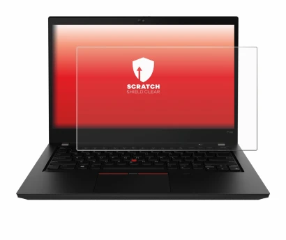 Abbildung des Geräts Lenovo ThinkPad P14s Gen 2 mit einer Vielzahl des Displayschutzes.