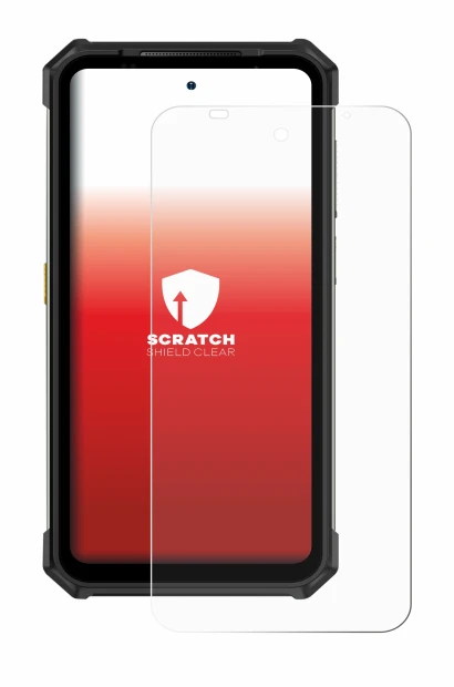 Abbildung des Geräts Ulefone Armor 24 mit einer Vielzahl des Displayschutzes.