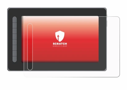 Abbildung des Geräts XP-Pen Artist 12 (2. Gen.) mit einer Vielzahl des Displayschutzes.