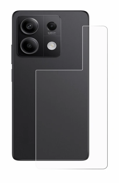 Abbildung des Geräts Xiaomi Redmi Note 13 Pro 5G (Rückseite) mit einer Vielzahl des Displayschutzes.