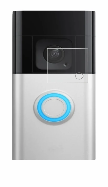 Abbildung des Geräts Ring Video Doorbell Plus mit einer Vielzahl des Displayschutzes.