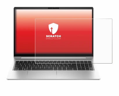 Abbildung des Geräts HP EliteBook 640 G10 mit einer Vielzahl des Displayschutzes.