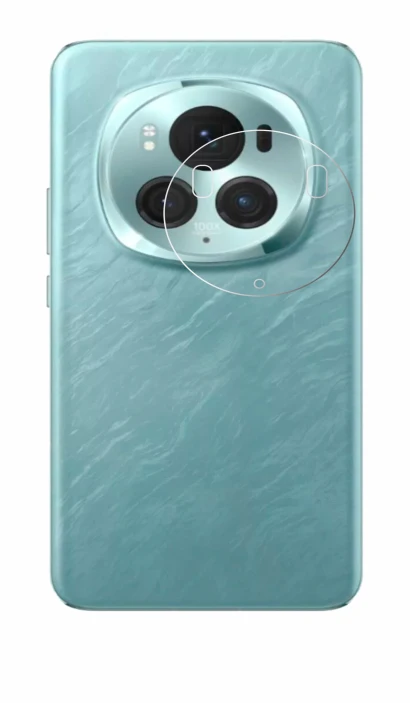 Abbildung des Geräts Honor Magic 6 Pro (NUR Kameraschutz) mit einer Vielzahl des Displayschutzes.