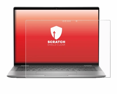 Abbildung des Geräts Dell Latitude 7450 2-in-1 mit einer Vielzahl des Displayschutzes.