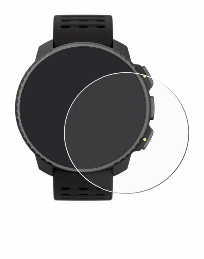 Abbildung des Geräts Suunto Vertical Solar mit einer Vielzahl des Displayschutzes.