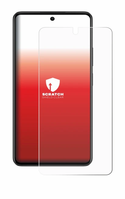 Abbildung des Geräts Oppo A79 5G mit einer Vielzahl des Displayschutzes.