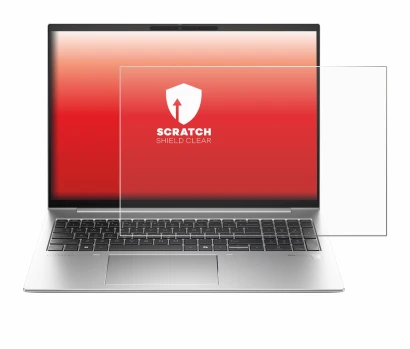 Abbildung des Geräts HP EliteBook 860 G11 mit einer Vielzahl des Displayschutzes.
