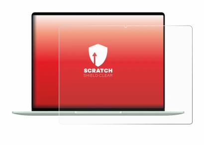 Abbildung des Geräts Huawei MateBook 14 2024 mit einer Vielzahl des Displayschutzes.