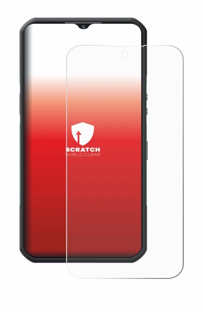 Abbildung des Geräts Oukitel WP35 5G mit einer Vielzahl des Displayschutzes.