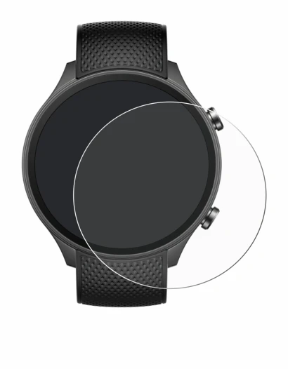 Abbildung des Geräts OnePlus watch 2R mit einer Vielzahl des Displayschutzes.