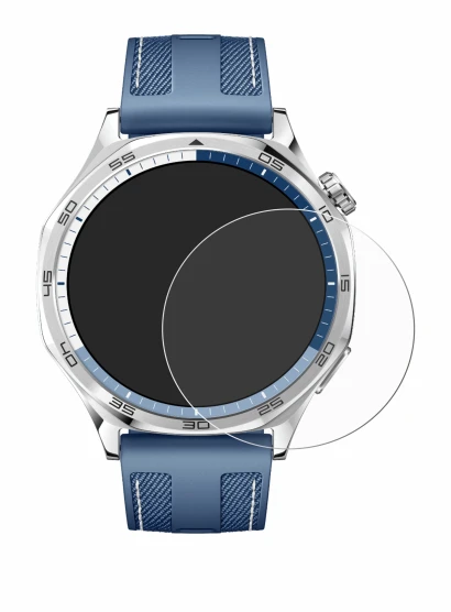 Abbildung des Geräts Huawei Watch GT 5 (46 mm) mit einer Vielzahl des Displayschutzes.