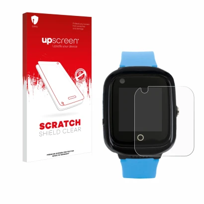 Vorderseite einer Produktverpackung mit dem Markenlogo upscreen. Daneben ist das Gerät One2Track Connect NEO mit dem zugehörig