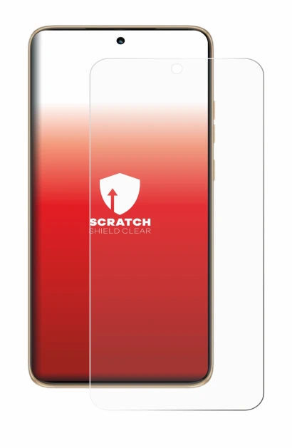 Abbildung des Geräts Motorola Edge 50 Neo mit einer Vielzahl des Displayschutzes.