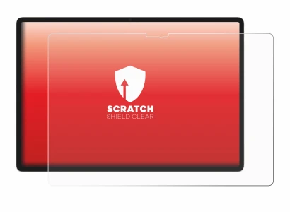 Abbildung des Geräts Lenovo Yoga Tab Plus 2025 mit einer Vielzahl des Displayschutzes.