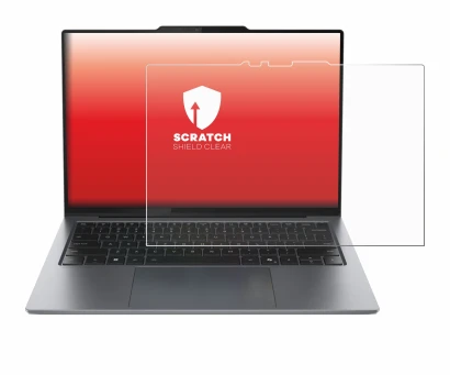 Abbildung des Geräts Lenovo ThinkPad X9 15 Aura Edition 15" mit einer Vielzahl des Displayschutzes.