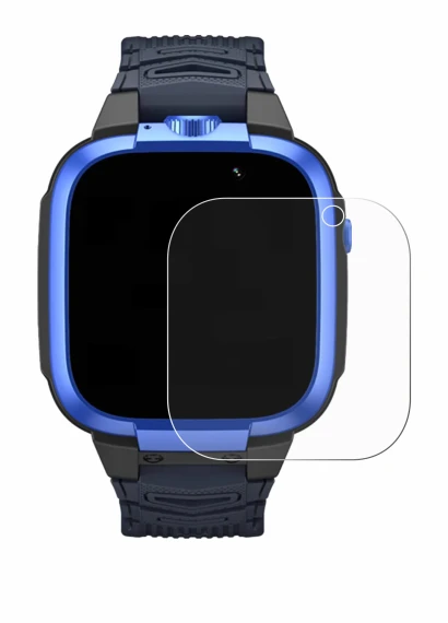 Abbildung des Geräts Xiaomi Mibro Kids Z3 mit einer Vielzahl des Displayschutzes.