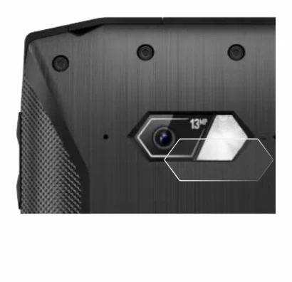 Abbildung des Geräts Crosscall Core-M5 (NUR Kameraschutz) mit einer Vielzahl des Displayschutzes.