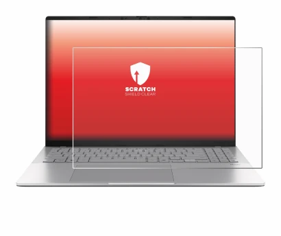 Abbildung des Geräts ASUS Vivobook S16 S3607 mit einer Vielzahl des Displayschutzes.