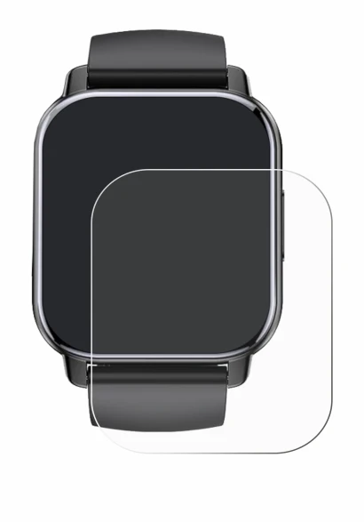 Abbildung des Geräts Poounur T80 1.95" mit einer Vielzahl des Displayschutzes.