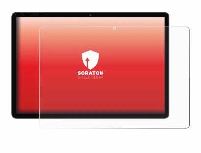 Abbildung des Geräts Blackview MEGA 8 mit einer Vielzahl des Displayschutzes.