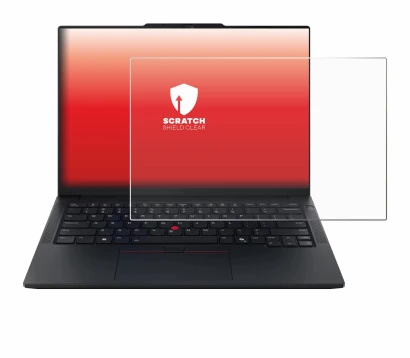 Abbildung des Geräts Lenovo ThinkPad E14 Gen 7 mit einer Vielzahl des Displayschutzes.