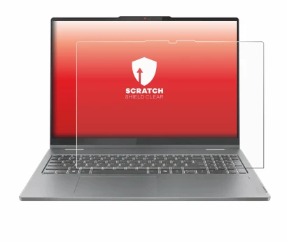 Abbildung des Geräts Lenovo IdeaPad 5 2-in-1 Gen 10 16" mit einer Vielzahl des Displayschutzes.