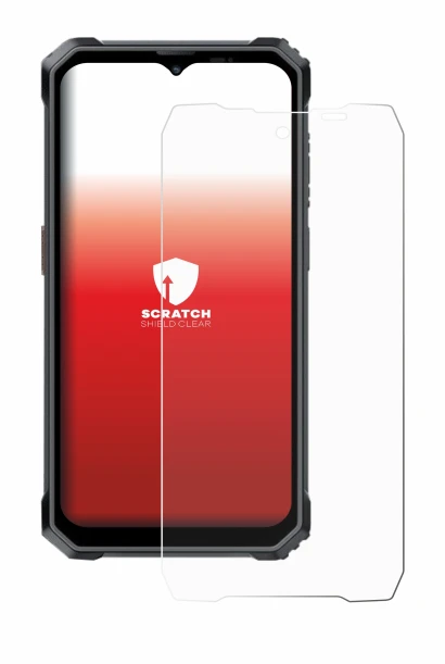 Abbildung des Geräts Blackview BL7000 mit einer Vielzahl des Displayschutzes.