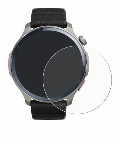 Abbildung des Geräts Huami Amazfit Balance 2 mit einer Vielzahl des Displayschutzes.