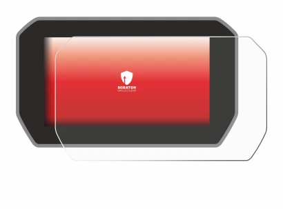 Abbildung des Geräts Ducati V4S 2021 Tachoanzeige mit einer Vielzahl des Displayschutzes.