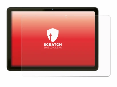 Abbildung des Geräts VALE Tablet V10A mit einer Vielzahl des Displayschutzes.