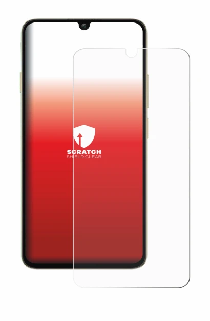 Abbildung des Geräts Oukitel C59 Pro mit einer Vielzahl des Displayschutzes.