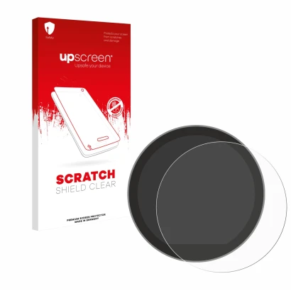 Vorderseite einer Produktverpackung mit dem Markenlogo upscreen. Daneben ist das Gerät Mini Cooper S 2024 mit dem zugehörigen