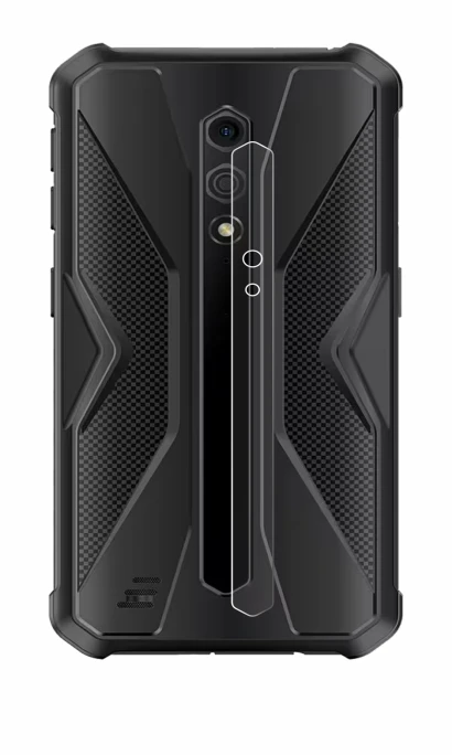 Abbildung des Geräts Ulefone Armor X12 Pro (NUR Kameraschutz) mit einer Vielzahl des Displayschutzes.