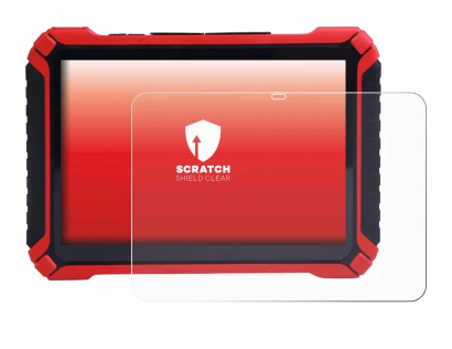 Abbildung des Geräts Launch X-431 Pad IX mit einer Vielzahl des Displayschutzes.