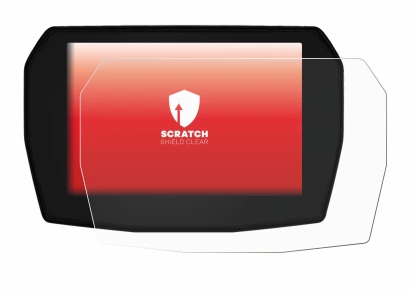 Abbildung des Geräts Ducati Panigale V2 2025 mit einer Vielzahl des Displayschutzes.