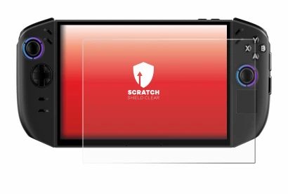 Abbildung des Geräts Lenovo Legion Go Gen 2 mit einer Vielzahl des Displayschutzes.