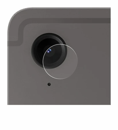 Abbildung des Geräts Samsung Galaxy Tab S9 FE (NUR Kameraschutz) mit einer Vielzahl des Displayschutzes.