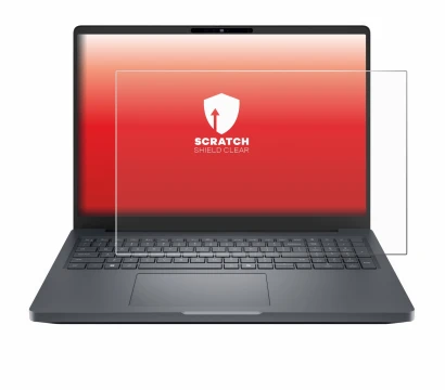 Abbildung des Geräts Dell Pro Max 16 Plus mit einer Vielzahl des Displayschutzes.