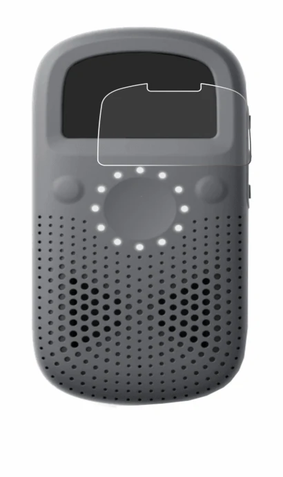 Abbildung des Geräts Relay X mit einer Vielzahl des Displayschutzes.