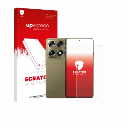 Vorderseite einer Produktverpackung mit dem Markenlogo upscreen. Daneben ist das Gerät Motorola Signature 165 (Display+Kamera)