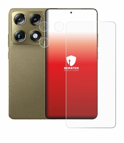 Abbildung des Geräts Motorola Signature 165 (Display+Kamera) mit einer Vielzahl des Displayschutzes.