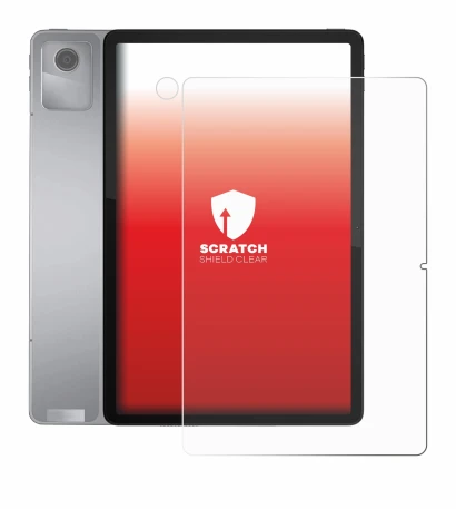 Abbildung des Geräts Lenovo Tab M11 (Display+Kamera) mit einer Vielzahl des Displayschutzes.