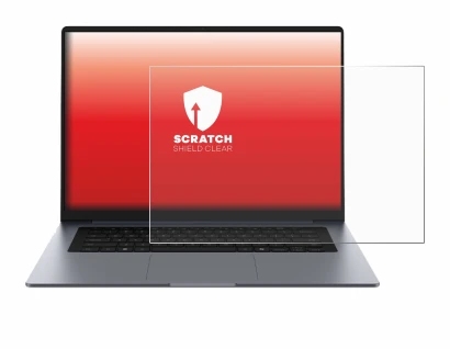 Abbildung des Geräts Samsung Galaxy Book6 16" mit einer Vielzahl des Displayschutzes.