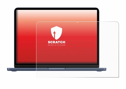 Abbildung des Geräts Apple MacBook Neo 13" 2026 mit einer Vielzahl des Displayschutzes.
