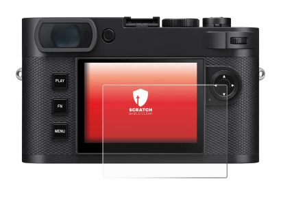 Abbildung des Geräts Leica M EV1 mit einer Vielzahl des Displayschutzes.