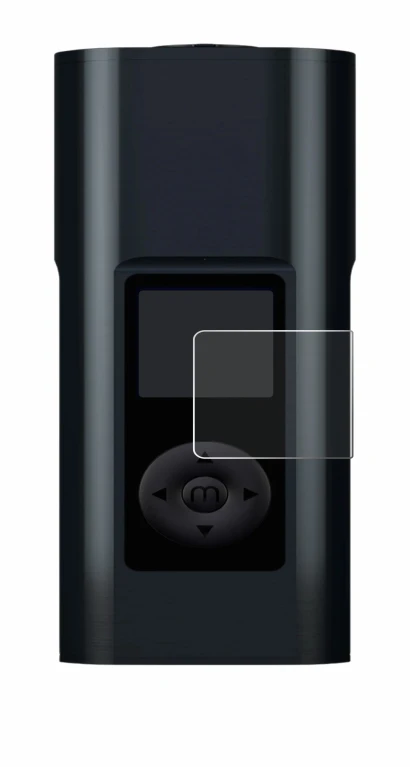 Abbildung des Geräts Arizer Solo 3 V2 mit einer Vielzahl des Displayschutzes.