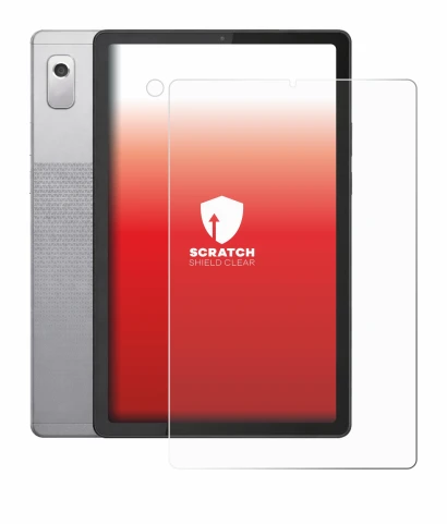Abbildung des Geräts Lenovo Tab M9 (Display+Kamera) mit einer Vielzahl des Displayschutzes.