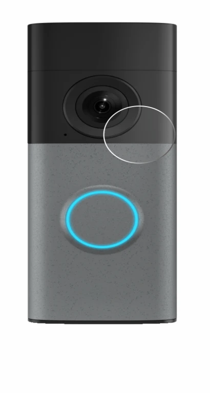 Abbildung des Geräts Ring Wired Video Doorbell mit einer Vielzahl des Displayschutzes.