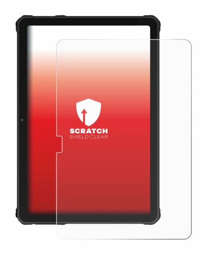 Abbildung des Geräts Oukitel RT10 mit einer Vielzahl des Displayschutzes.